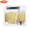Artview 28Pcs DIY Clay Sculpture Pottery Tool Set Multifunctional Carving Point Drill Pen Ceramics Sculpting Scraper Kit