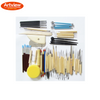 Artview 42Pcs DIY Arts Crafts Clay Sculpting Tools Set Modeling Carving Tool kit Pottery & Ceramics Wooden Handle Modeling Clay Tools