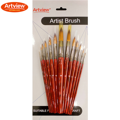 Double-Colored Synthetic Brush