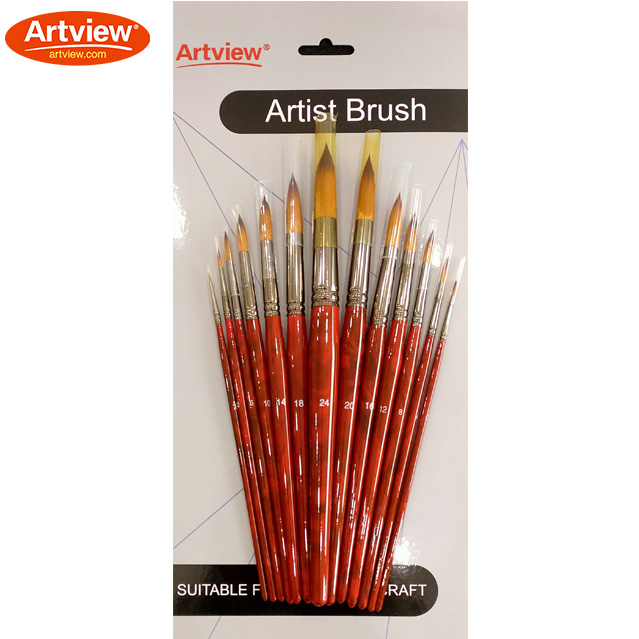 Double-Colored Synthetic Brush