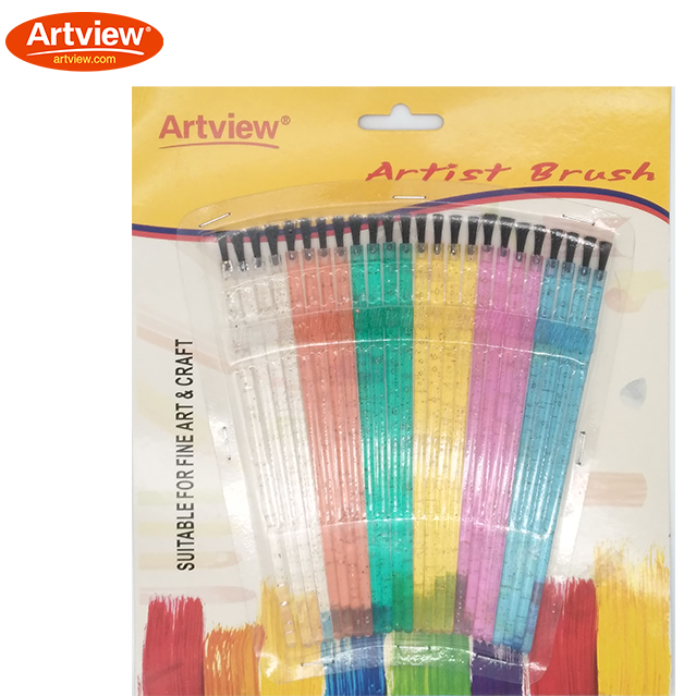 Plastic Handle Synthetic Brush