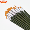 Golden Synthetic Brush